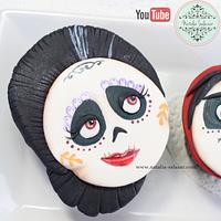 Coco movie cupcakes