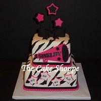 Cheerleading cake