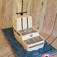 Coast Guard Retirement Cake,  Cutter Northland