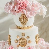  Marie Antoinette wedding cake