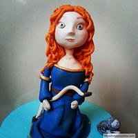 Brave Merida Cake