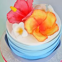 Hawaiian Themed Cake!