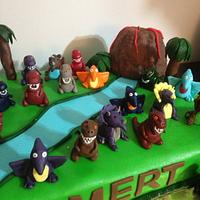 Little Dinosaurs Cake