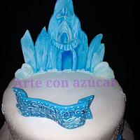 Castle frozen cake