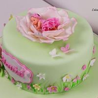 Havin babyshower cake