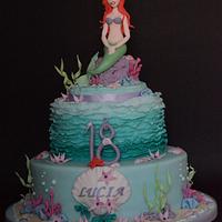 Mermaid cake Mermaid cake