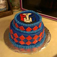 Transformers cake 