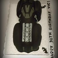 Batmobile Cake