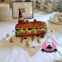 Thundercloud Subs 40th Birthday Cake