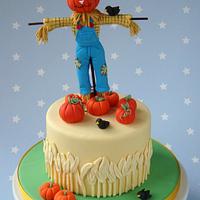 Scarecrow Cake