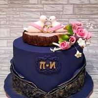 Anniversary cake Anniversary cake