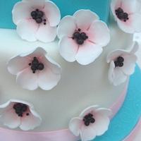 Tiffany two tier cake