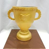 Gold trophy 
