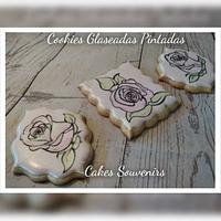 Cookies con rosas