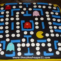 Pac-Man cake