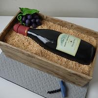Wine Bottle Cake Wine Bottle Cake