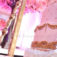 Tiered swing cake