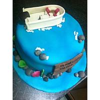 'Fishing' / 'Boat' Cake