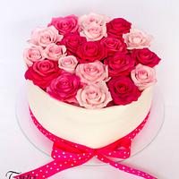 Million Roses Cake