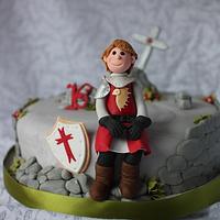 King Arthur cake