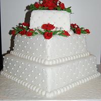 Cody & Salena's Wedding Cake