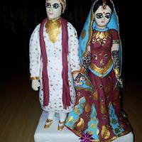  Indian Cake topper 