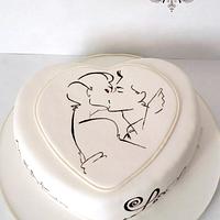 Cake for men wedding anniversary