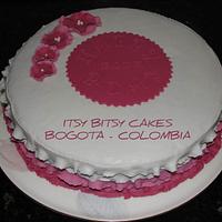 RUFFLE BIRTHDAY CAKE