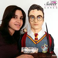 Harry Potter Bust cake