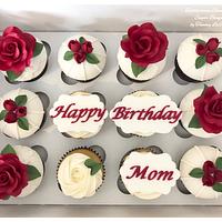 ~ Beautiful Birthday Cupcakes ~