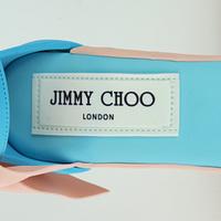 Jimmy Choo shoebox cake