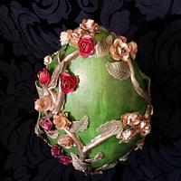 Wild Rose Garden-Huevos De Pascua Estilla Faberge