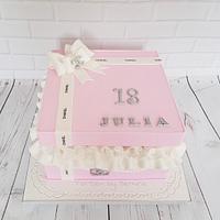 Chanel Box cake