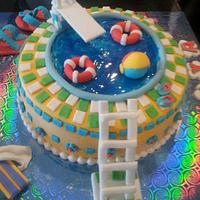 Swimming Pool cake !