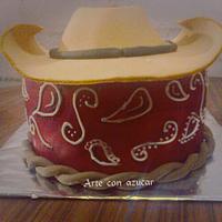 Cowboy cake,pastel vaquero
