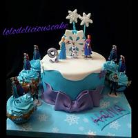 Frozen cake Frozen cake