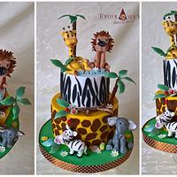 Safari cake