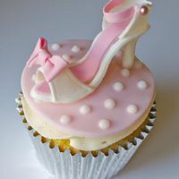 High Heel Shoe Cupcake