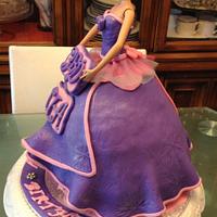 Princess Ballerina Cake!