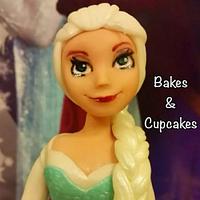 Elsa, Frozen by Bakes & Cupcakes