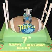 Leeds rhinos cakes