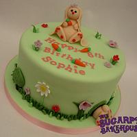 Cute Bunny Cake Topper