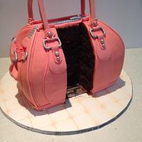 Handbag cake for my daughter Shannon