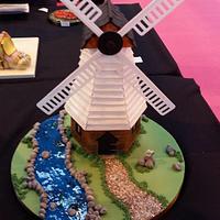 GOLD for my Windmill Cake
