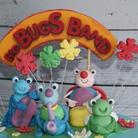 Big Bugs Band Cake