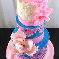Print Cake and a Parrot Tulip