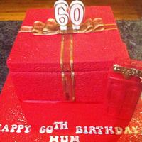 Elizabeth Arden's Red Door 60th Birthday Cake