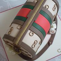 Gucci handbag birthday cake