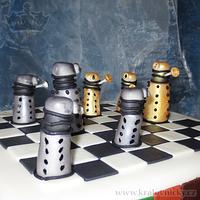 Minecraft and The Daleks Chess