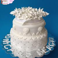Total white cake